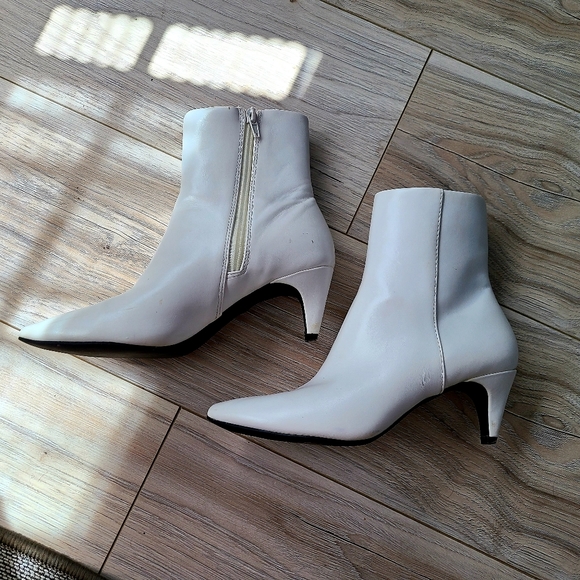 White Booties - Picture 2 of 2